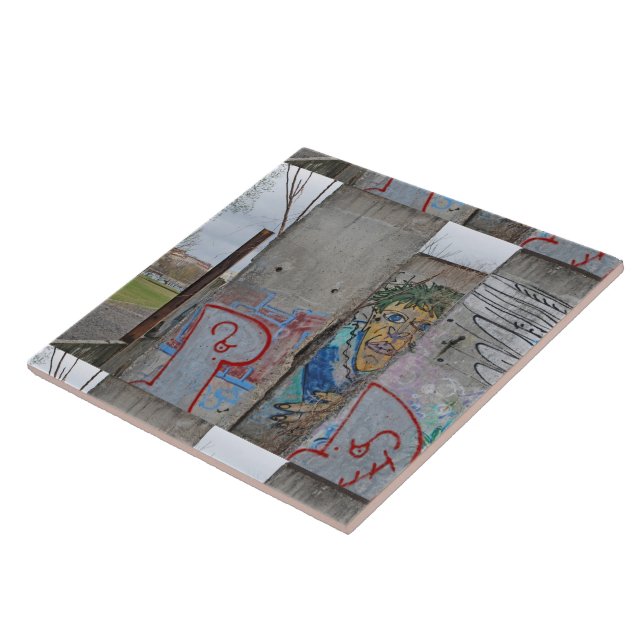 Arte dos grafites do muro de Berlim (Lateral)