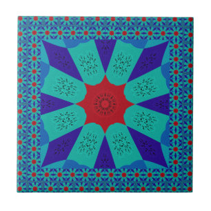 Arte Egípcia Antiga: Uma Mandala Vibrante.