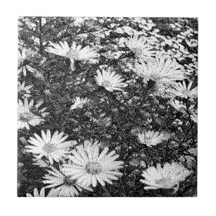 arte em pixéis preto e branco