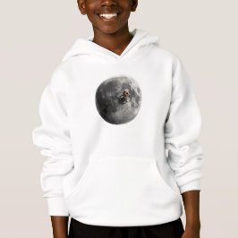 Arte Espacial Lua Surrealista Verme Lua Cheia