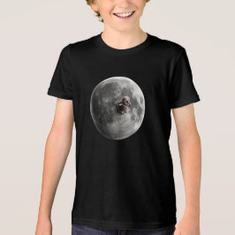 Arte Espacial Lua Surrealista Verme Lua Cheia