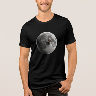 Arte Espacial Lua Surrealista Verme Lua Cheia