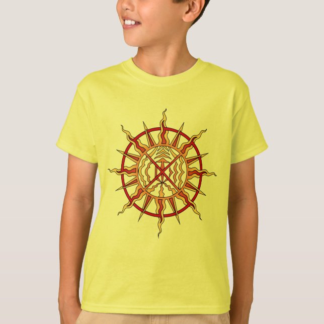 Arte espiritual espiritual de Camiseta das Primeir (Frente)