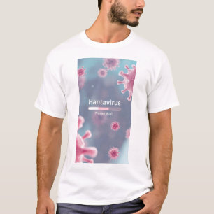 Arte Estética de Hantavírus Microbe – Camiseta de
