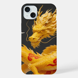 Arte Fantasia Design Dragão Vermelho Dourado Chinê