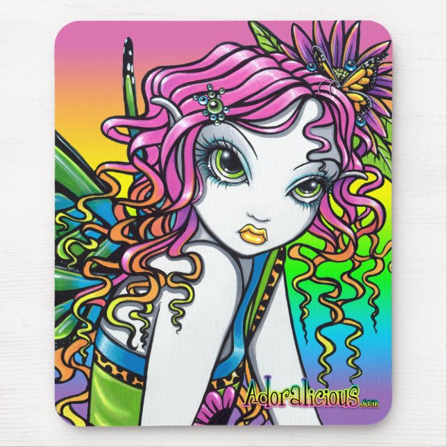Arte feericamente Mousepad dos doces "de cristal" (Frente)