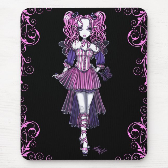Arte feericamente Mousepad dos namorados (Frente)