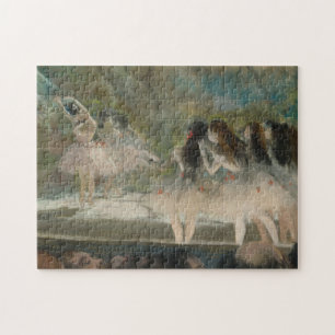 Arte fina Quebra-cabeça de Degas Ballerinas Jigs