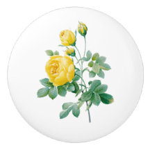 Arte fina Rosa Amarela Vintage