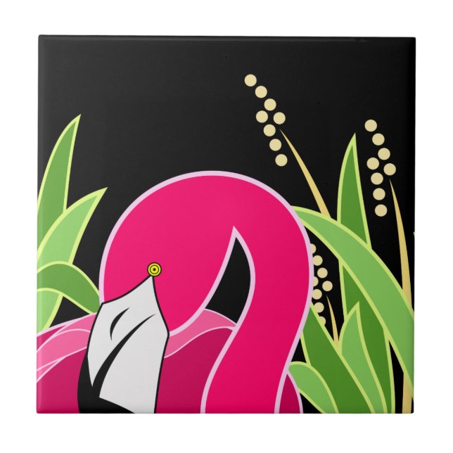 Arte Flamingo Rosa (Frente)