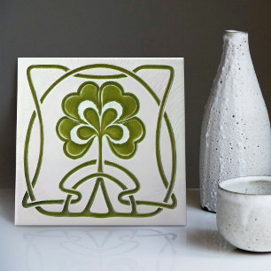 Arte Flor Hearts Nouveau Antigo Decoração Wessel C