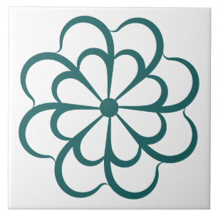 Arte Floral Abstrata Presente de Flor Moderna
