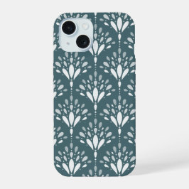 Arte Floral Botânico Verde Floresta Profunda