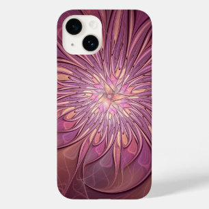 Arte floral fractal moderna abstrata cores de frut