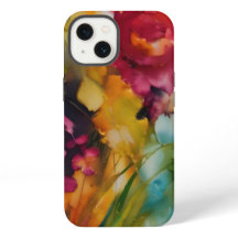 Arte floral moderna, cores vibrantes