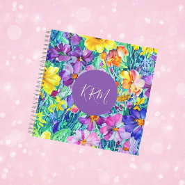 Arte Floral Personalizada Moderna e bonito Monogra
