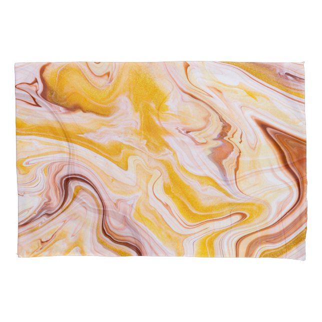 Arte fluida: textura abstrato iridescente. (Frente)