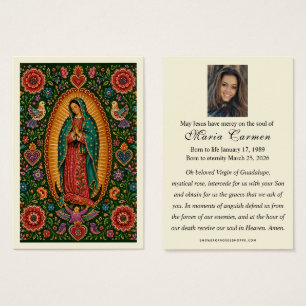 Arte Folclórico Mexicano Funeral Virgem de Guadalu