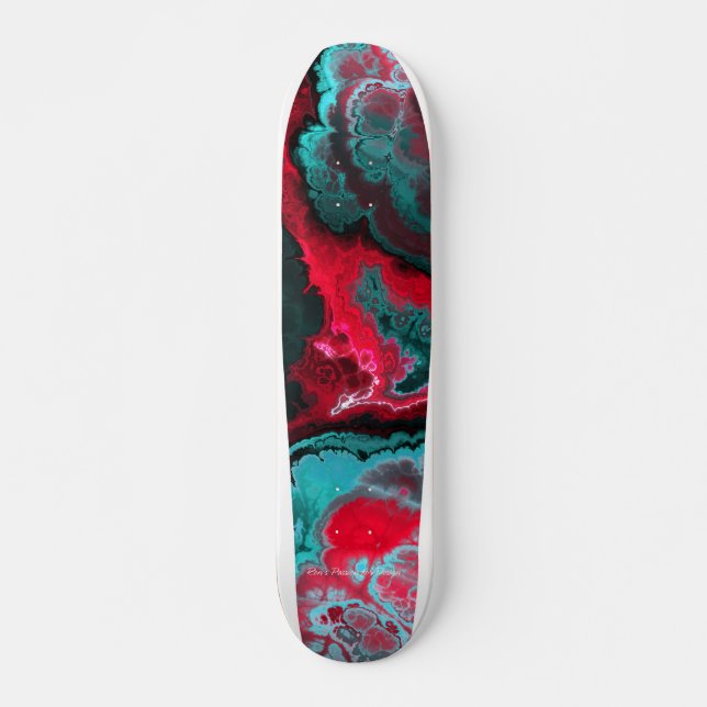 Arte Fractal 3-16B Skateboard (Frente)