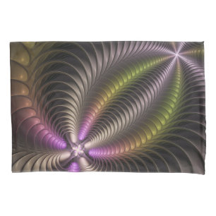 Arte Fractal 3D Colorida abstrato brilhante