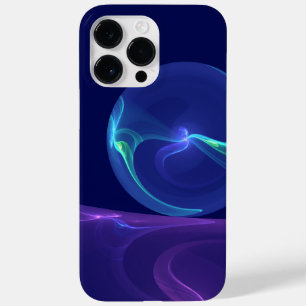 Arte Fractal Abstrata Sonho Roxo Azul Luminoso