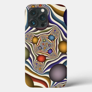 Arte Fractal Abstrato Colorida