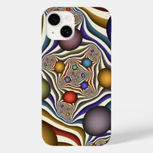 Arte Fractal Abstrato Colorida