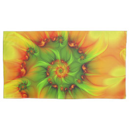 Arte Fractal Abstrato Colorida Psicodélica