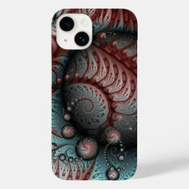 Arte fractal de fantasia vívida abstrata Marrom Az