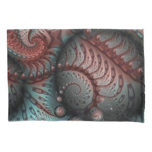 Arte fractal de fantasia vívida abstrata marrom az