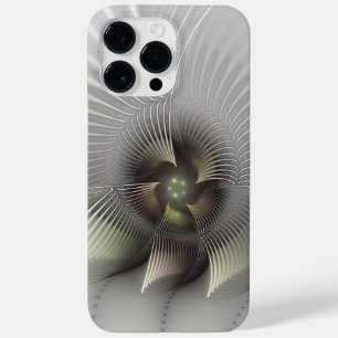 Arte Fractal de Forma 3D Abstrata Moderna