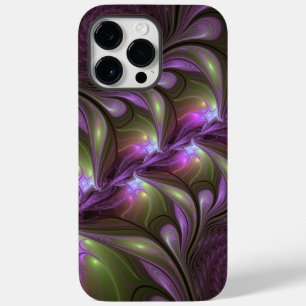 Arte Fractal de Khaki, Abstrato violeta e colorida