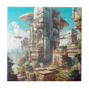 Arte Futurística de Ficção Cientifica