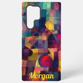 Arte Geométrica de Abstrato Vivid Personalizada