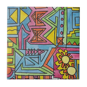 Arte Geométrica de Alta Noon-Moderna