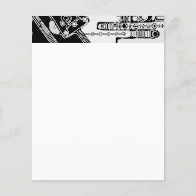 Arte Geométrica Preta E Branca 4 (Frente)