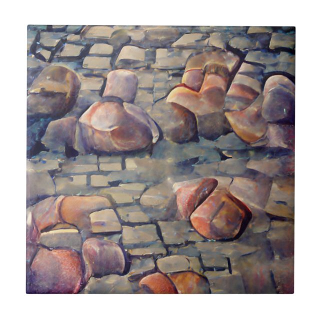 Arte gráfica das ruas de Cobblestone (Frente)