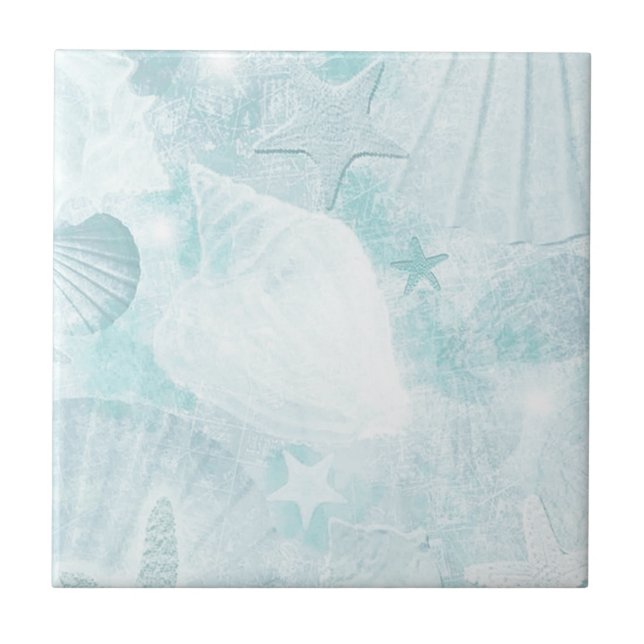 Arte gráfica de conchas marinhas sutis (Frente)