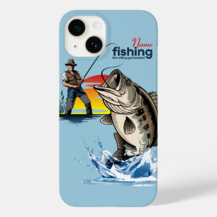 Arte Gráfica de Pesca de Robalo Vintage [Masculino