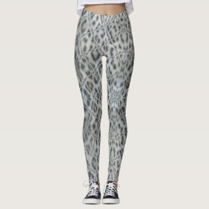 Arte gráfica Legging do impressão do leopardo