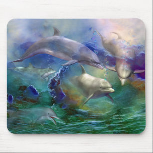 Arte ideal Mousepad do golfinho
