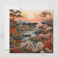 Arte japonesa tradicional e requintada