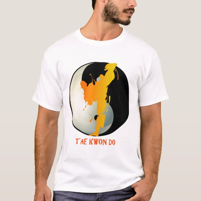 Arte Marcial Camisas Taekwondo T Camisa Karate T S (Frente)