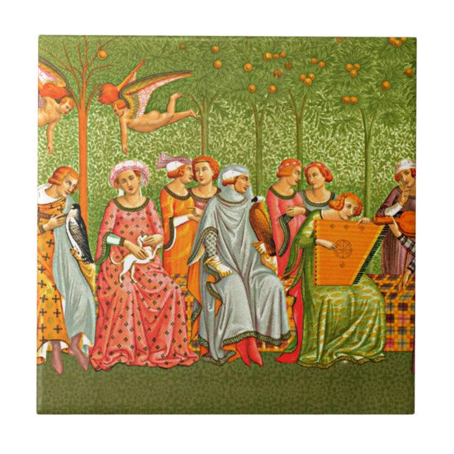 Arte Medieval - Le Songe de la Vie por Orcagna (Frente)