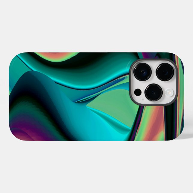 Arte Metálica Metálica Futurística Abstrato 3D (Verso (horizontal))