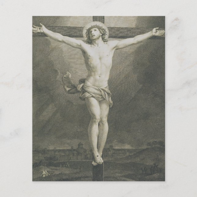 Arte Minimalista Crucificação Monomática (Frente)