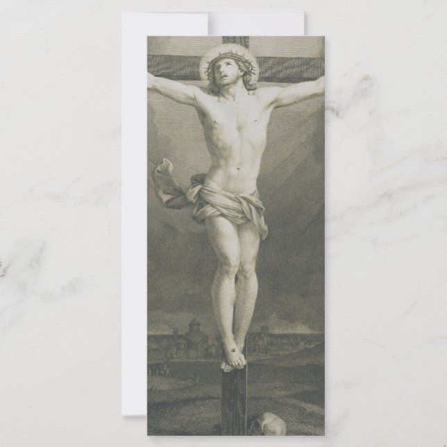 Arte Minimalista Crucificação Monomática (Frente)