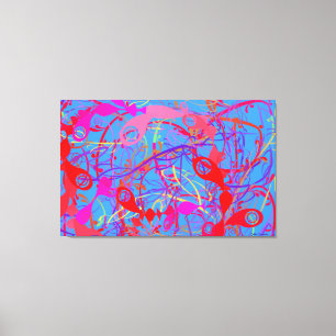 ARTE MODERNA - 3 PAINÉIS - DECORAÇÃO DOMÉSTICA