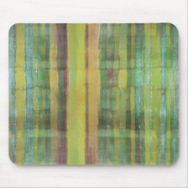 Arte moderna abstrata colorida verde Mousepad