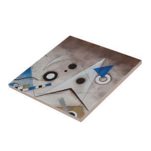 Arte moderna abstrata do meio século da pintura de